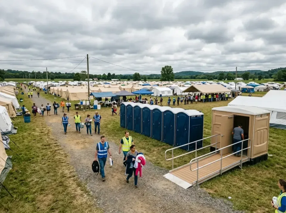 disaster-relief-camp-restrooms-010 — frequently asked questions, Dumpster & Portable Bathrooms Rental in Millville, DE